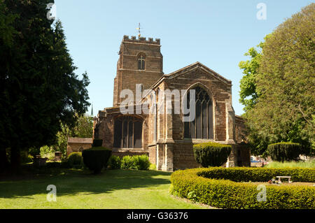 St. Lawrence`s Church, Towcester, Northamptonshire, England, UK Stock Photo